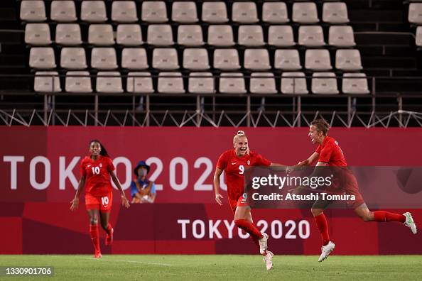 Canada v Great Britain: Women's Football - Olympics: Day 4 Canada v Great Britain: Women's Football - Olympics: Day 4
