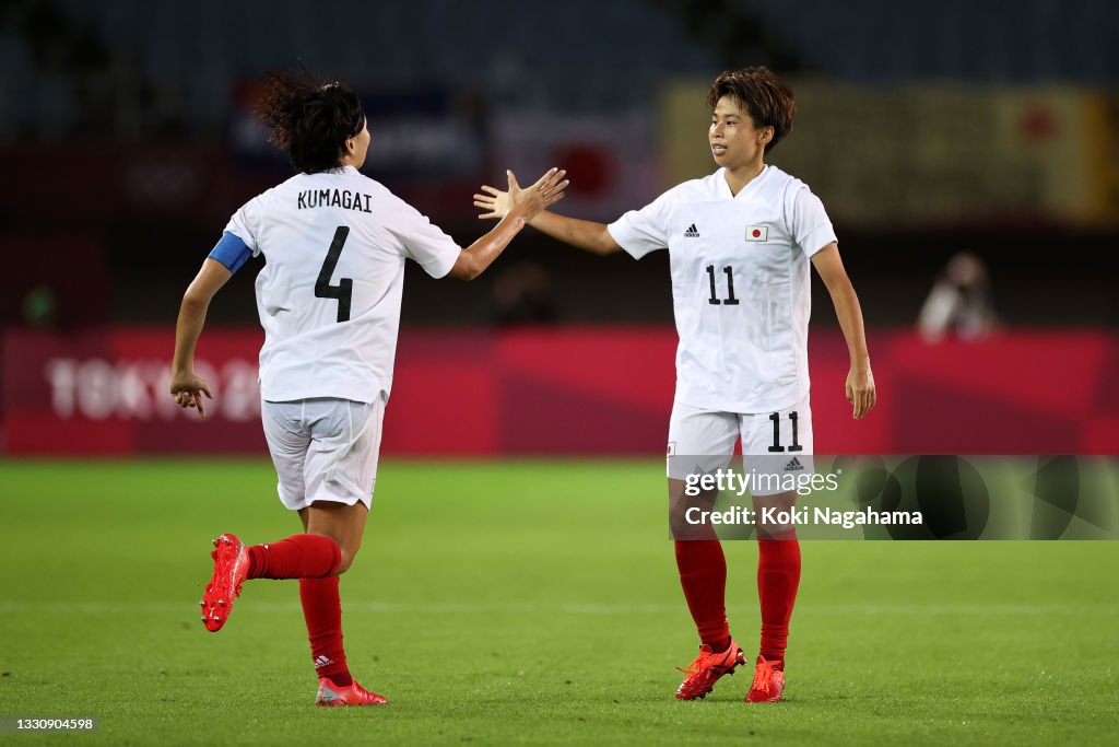 Chile v Japan: Women's Football - Olympics: Day 4