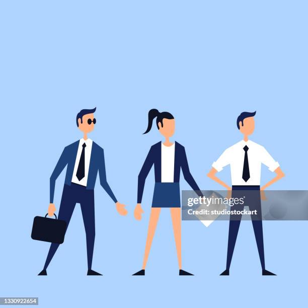 job interview - first interview stock illustrations