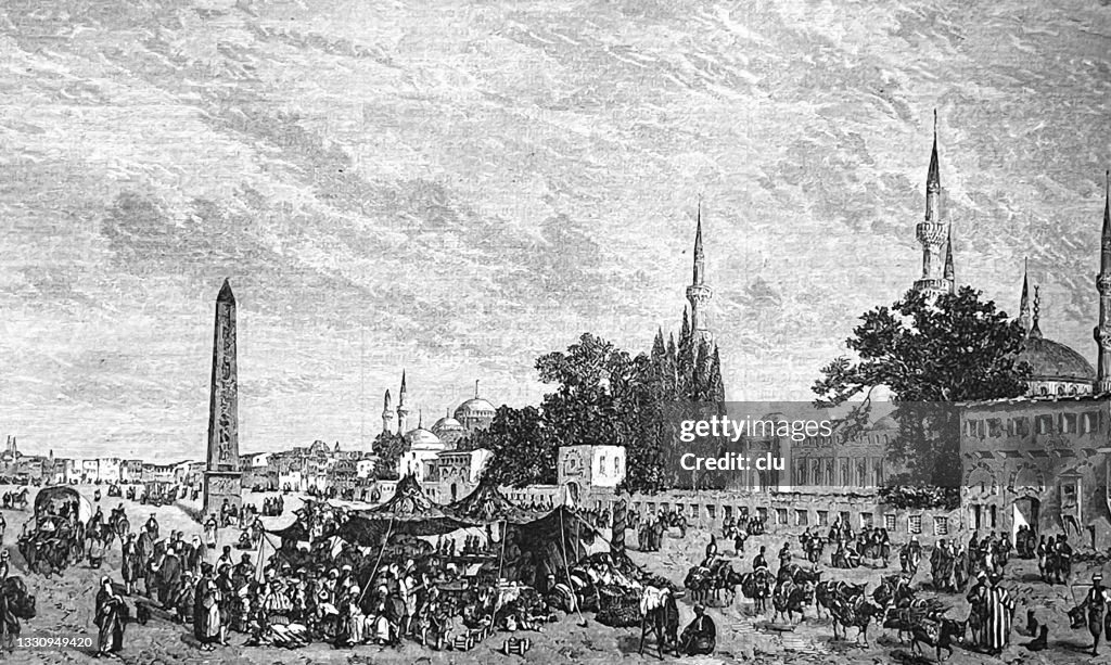 Hippodrome square in Constantintople