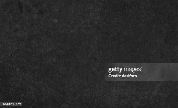 abstract smudged pattern textured black colored grunge old empty and blank backgrounds resembling a slate rock - slate stock illustrations