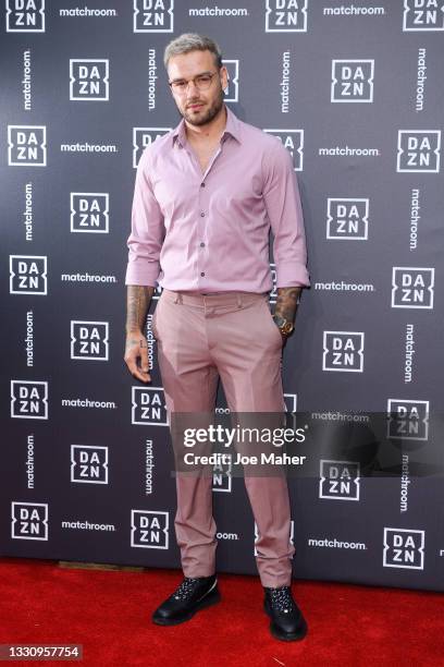 Liam Payne attends the Dazn x Matchroom VIP Launch Event at Kings Cross on July 27, 2021 in London, England.