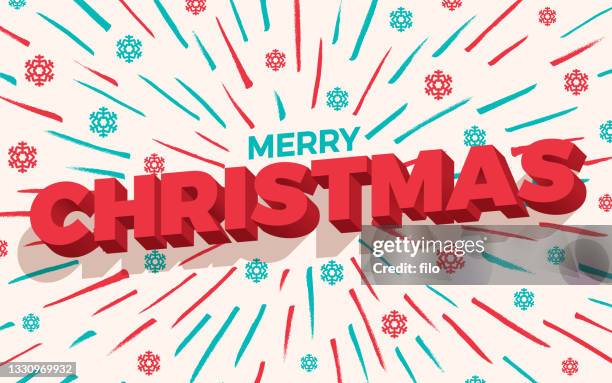 merry christmas modern dash holiday background - dimensions launch party stock illustrations