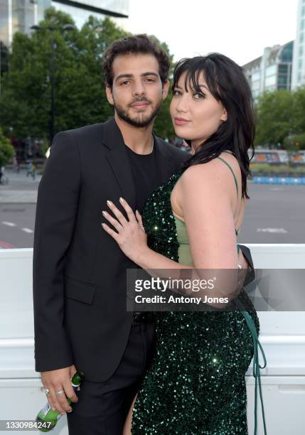 Daisy Lowe and Jordan Saul at an exclusive event to celebrate the UK launch of DAZN the global sports streaming platform, together with Matchroom the...