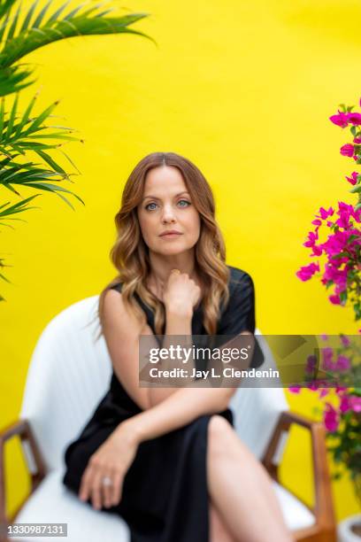 Actress Mena Suvari is photographed for Los Angeles Times on July 8, 2021 in Los Angeles, California. PUBLISHED IMAGE. CREDIT MUST READ: Jay L....