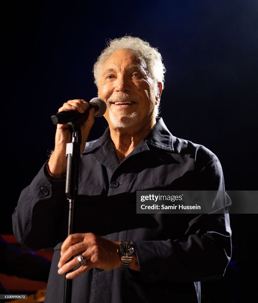 Tom Jones Performs At O2 Shepherd's Bush Empire