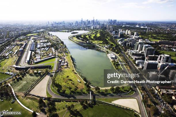 Melbourne Raceway Race Car Track Birdseye View Photos and Premium High Res Pictures ...