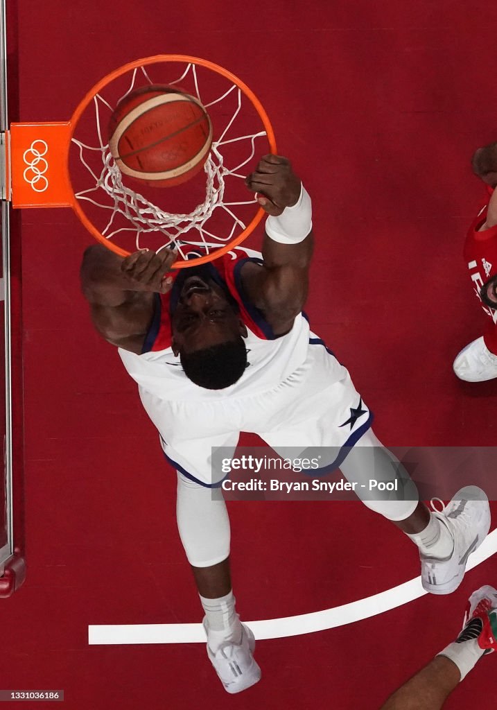 United States v Iran Men's Basketball - Olympics: Day 5