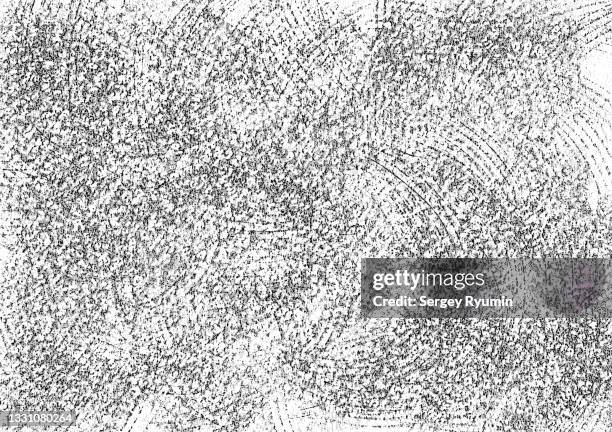 grainy grunge abstract texture - dust and scratches stock pictures, royalty-free photos & images