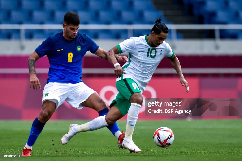 20210728 Saudi Arabia v Brazil - Tokyo 2020 Olympic Mens Football Tournament