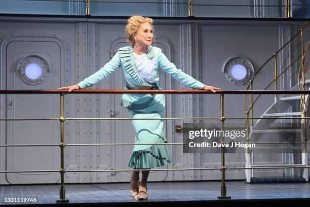 Felicity Kendal during the Anything Goes Media Day at Barbican Theatre on July 28, 2021 in London, England.