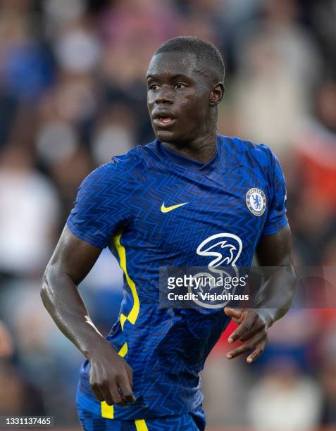 Malang Sarr of Chelsea during the Pre-Season Friendly between Bournemouth and Chelsea at Vitality Stadium on July 27, 2021 in Bournemouth, England.