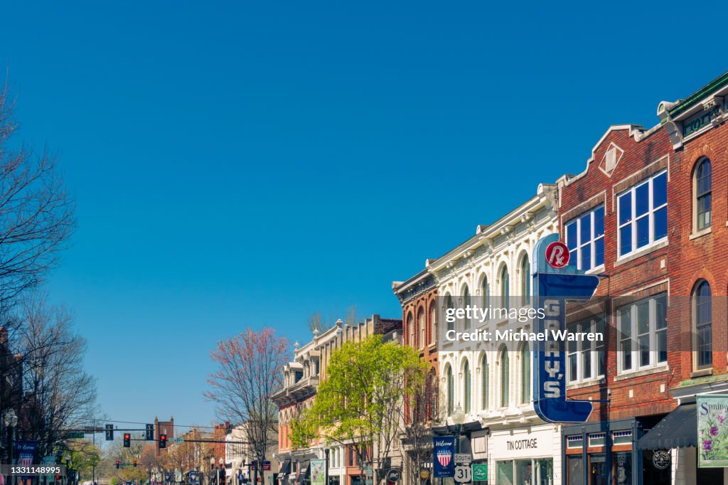 Downtown Main Street Historic Franklin, TN