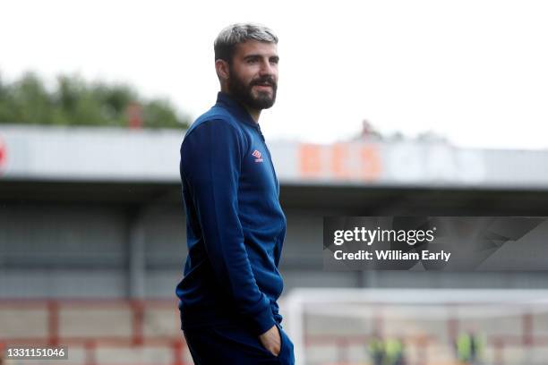 Gonzalo Avila 'Pipa' of Huddersfield Town during the pre-season friendly between Fleetwood Town and Huddersfield Town at Highbury Stadium on July 27,...