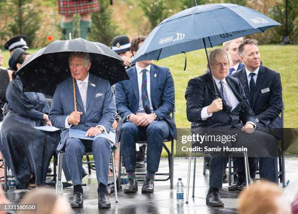 The Prince Of Wales Attends The Dedication Ceremony Of The National..., News Photo