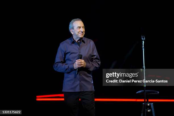 Jose Luis Perales performs during a concert at the Starlite Music Festival on July 28, 2021 in Marbella, Spain.