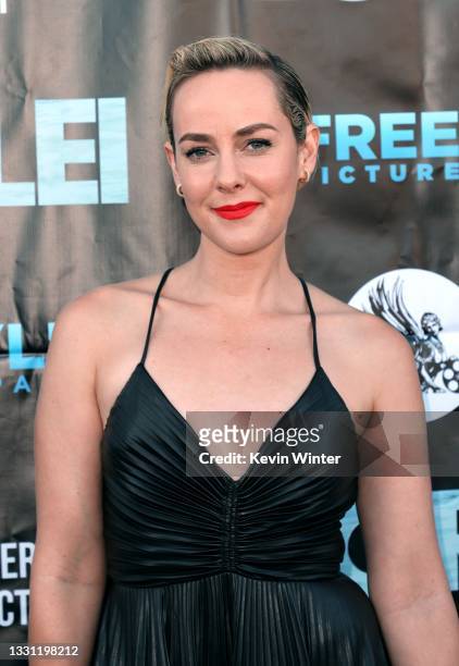 Jena Malone attends the premiere of Vertical's "Lorelei" at Laemmle Royal on July 28, 2021 in Los Angeles, California.