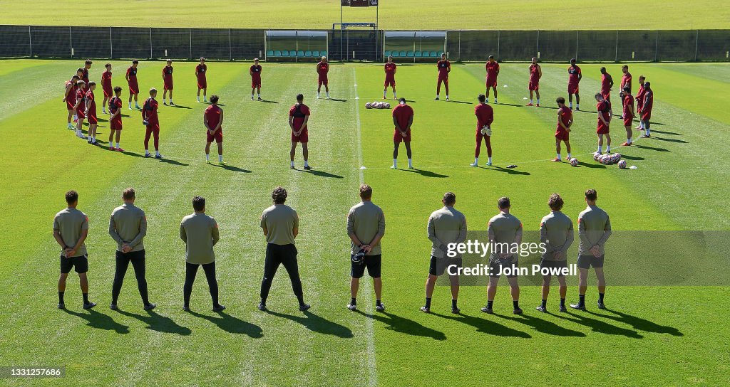 Liverpool Pre-Season Training Session