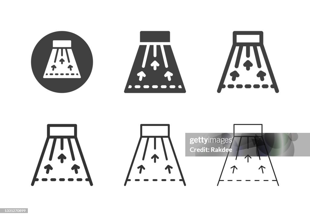 Bowling Lane Icons - Multi Series