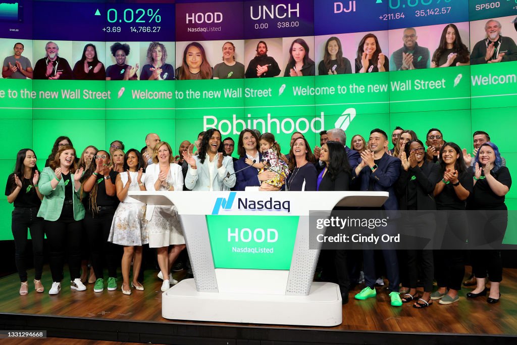 Robinhood Markets IPO Listing Day