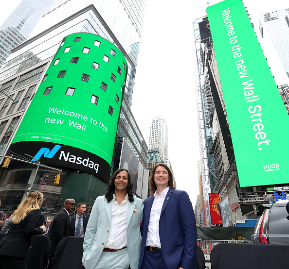 Robinhood Markets IPO Listing Day