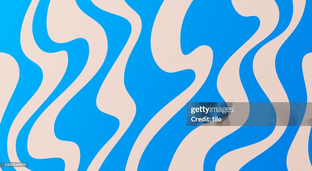 Smooth Water Flow Ripple Lines