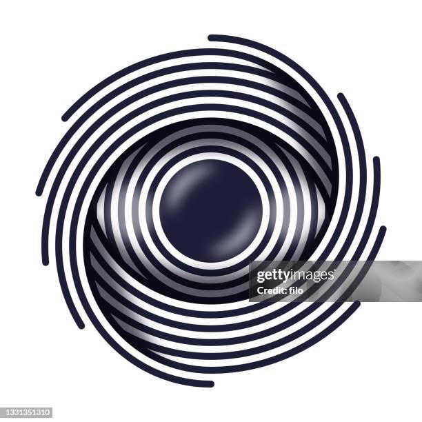 hypnose illuminati linie zeichnen auge - spyware stock-grafiken, -clipart, -cartoons und -symbole