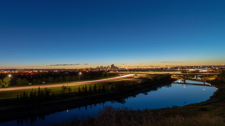 Calgary Fall Sunset Calgary Skyline Sunset Videos and HD Footage - Getty Images