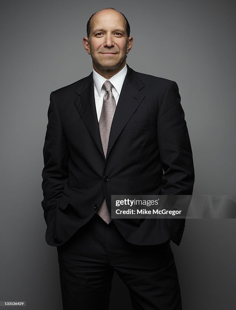 Chairman of Cantor Fitzgerald Howard Lutnick is photographed for The
