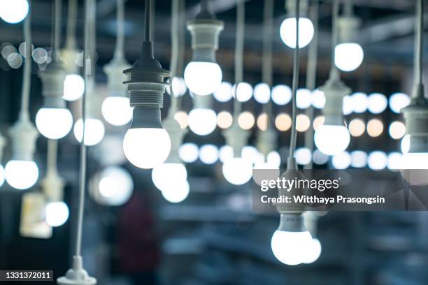 some led lamps blue light science technology background - led light stock pictures, royalty-free photos & images