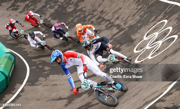 Joris Daudet of Team France, Alfredo Campo of Team Ecuador, Niek Kimmann of Team Netherlands, Tore Navrestad of Team Norway, Kye Whyte of Team Great...