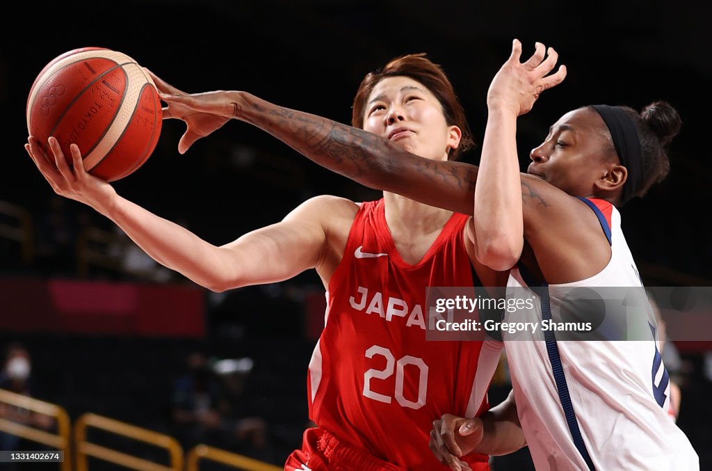 United States v Japan Women's Basketball - Olympics: Day 7