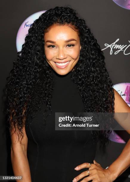 Alia Kruz attends Amy Correa Bell's Remix Release Party at The Continental Club on July 29, 2021 in Los Angeles, California.