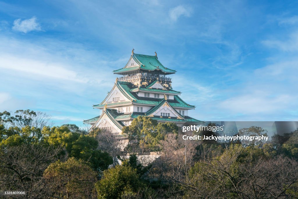 Osaka Castle in Morning