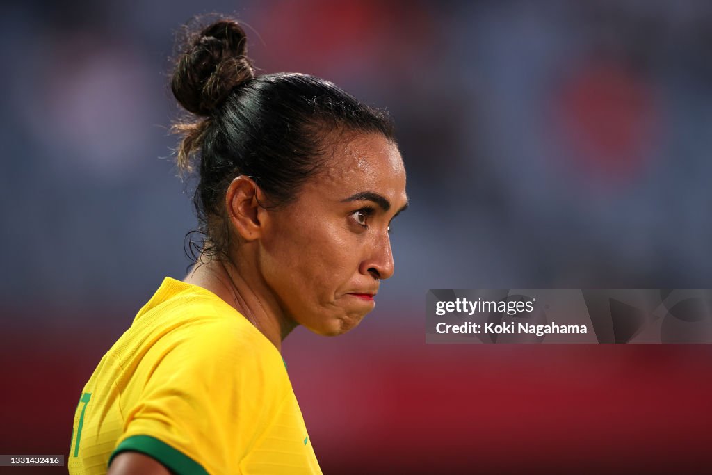 Canada v Brazil: Women's Football QuarterFinal - Olympics: Day 7
