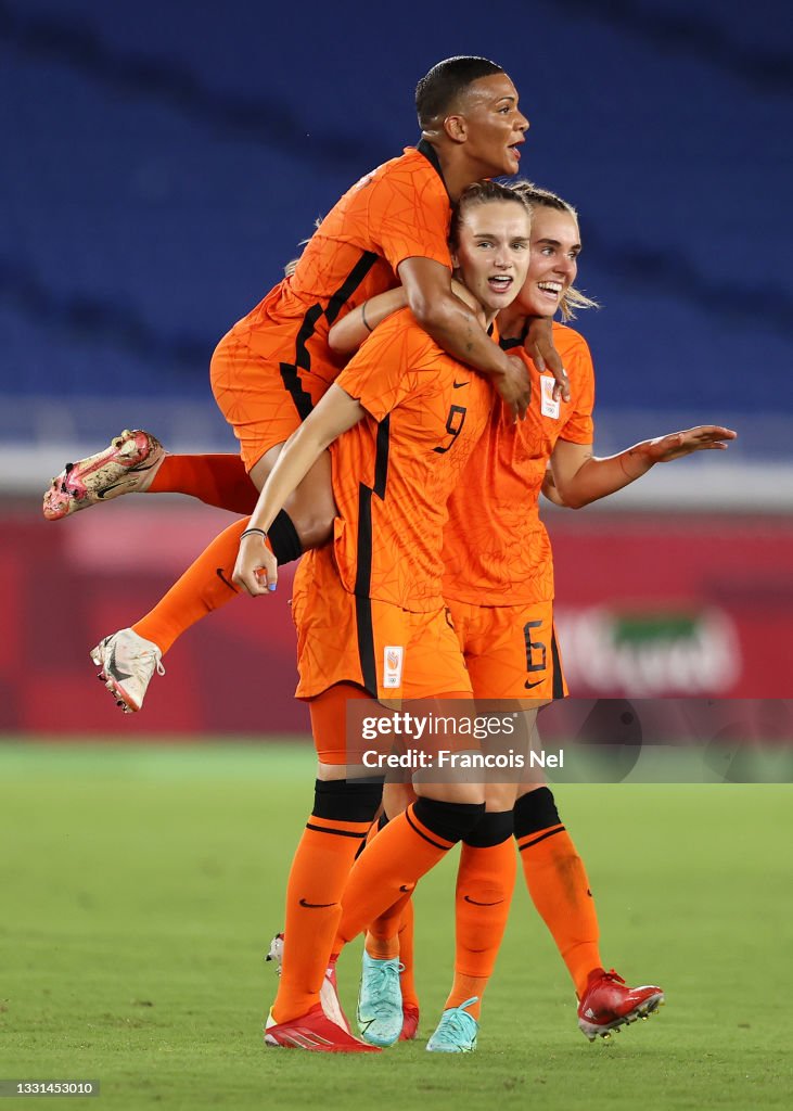 Netherlands v United States: Women's Football Quarterfinal - Olympics: Day 7