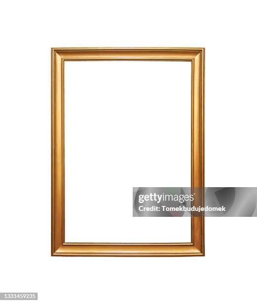 frame - gold rectangle stock pictures, royalty-free photos & images