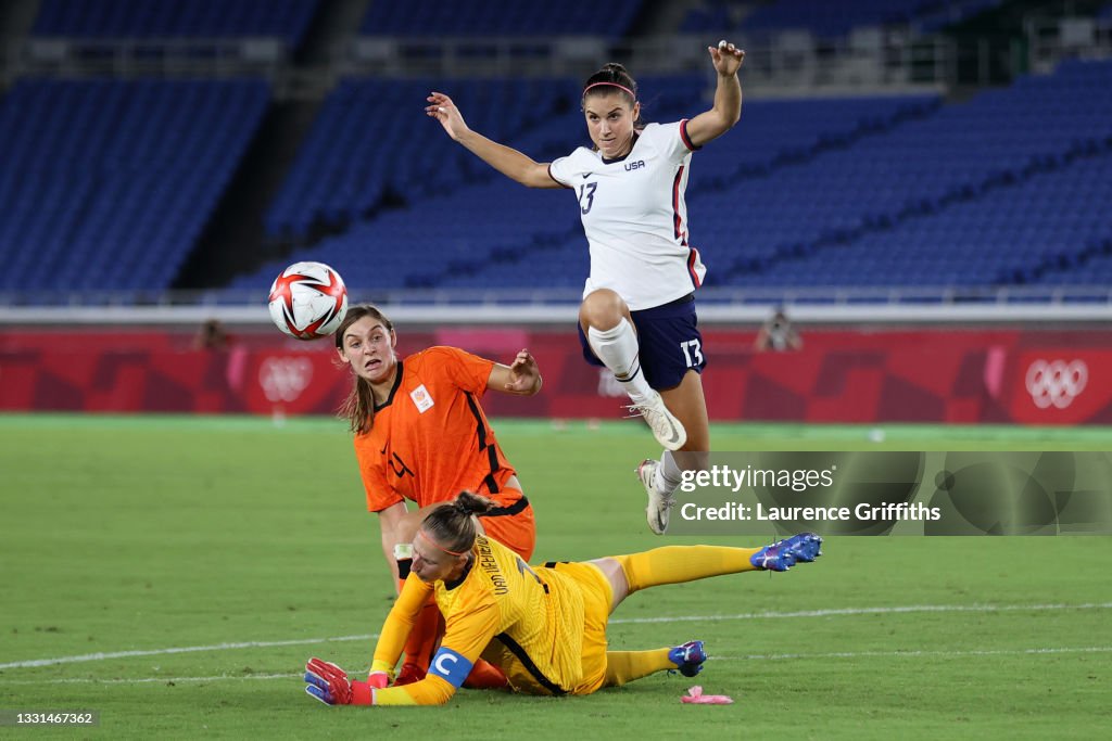 Netherlands v United States: Women's Football Quarterfinal - Olympics: Day 7