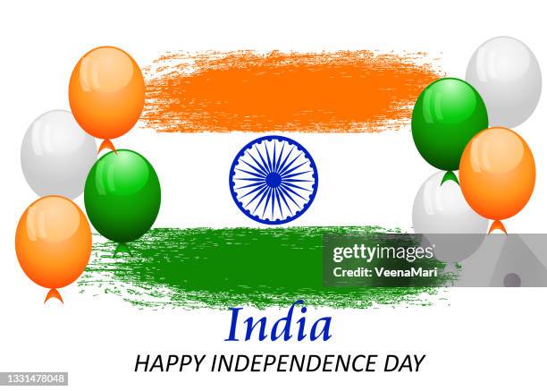 15th august,independence day of india - heritage month stock illustrations