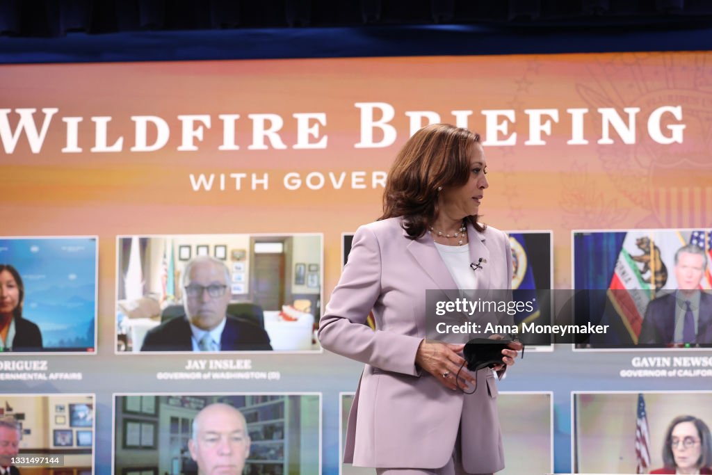 President Biden Meets With Governors To Discuss Wildfire Response