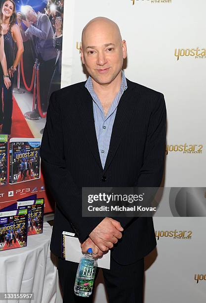 Actor Evan Handler attends the EXTRA Luxury Lounge In Honor Of 83rd Annual Academy Awards day 1 held at the Four Seasons Hotel Los Angeles at Beverly...