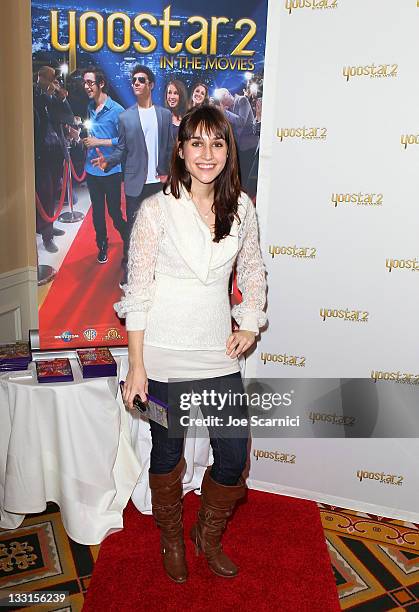 Writer Jenny Beres attends the EXTRA Luxury Lounge In Honor Of 83rd Annual Academy Awards day 1 held at the Four Seasons Hotel Los Angeles at Beverly...