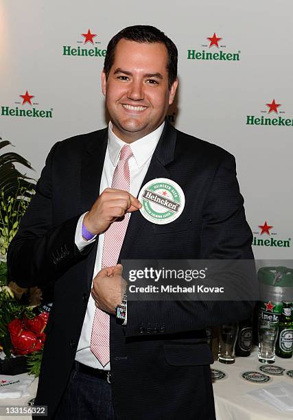 Personality Ross Mathews attends the EXTRA Luxury Lounge In Honor Of 83rd Annual Academy Awards day 1 held at the Four Seasons Hotel Los Angeles at...