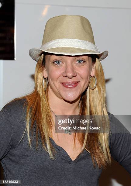 Actress Nicole Sullivan attends the EXTRA Luxury Lounge In Honor Of 83rd Annual Academy Awards day 1 held at the Four Seasons Hotel Los Angeles at...