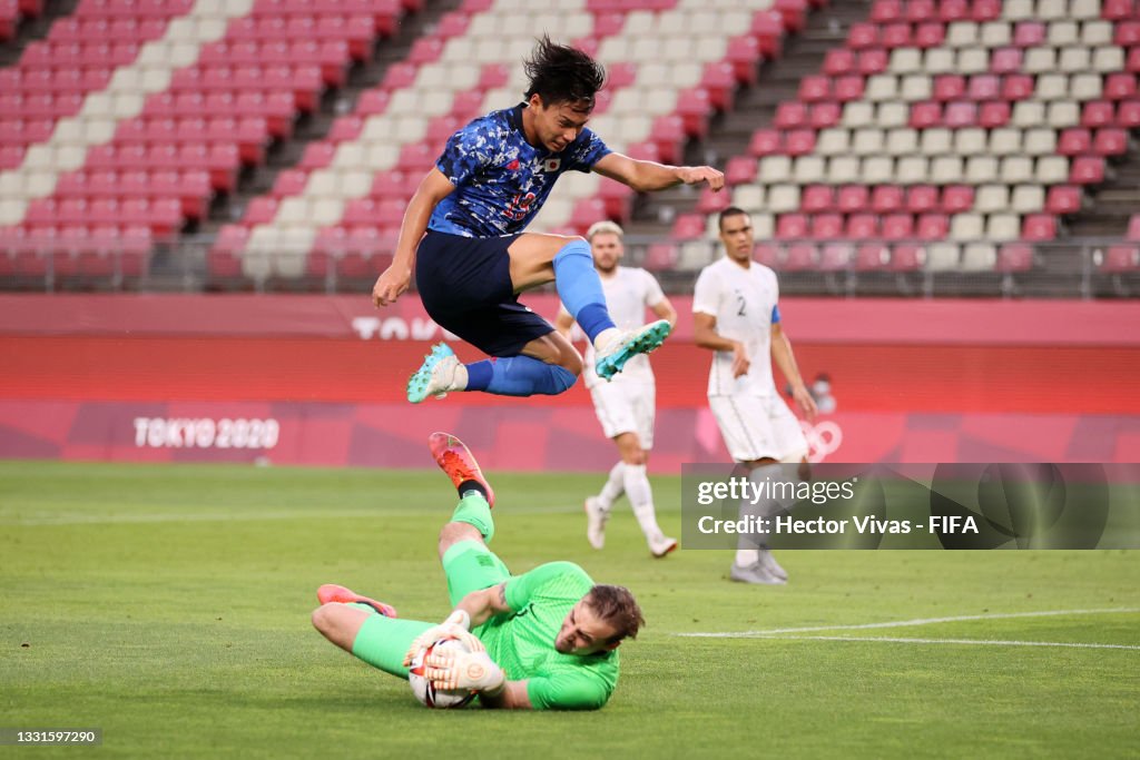 Japan v New Zealand: Men's Football Quarterfinal - Olympics: Day 8