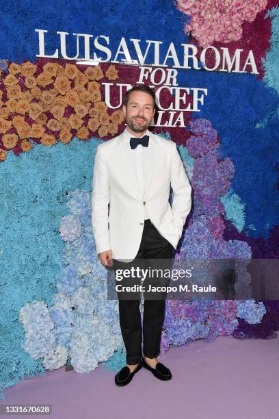 Maxim Sapozhnikov attends the LuisaViaRoma for Unicef event at La Certosa di San Giacomo on July 31, 2021 in Capri, Italy.