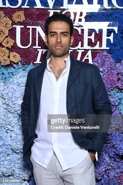 Amos Bocelli attends the LuisaViaRoma for Unicef event at La Certosa di San Giacomo on July 31, 2021 in Capri, Italy.