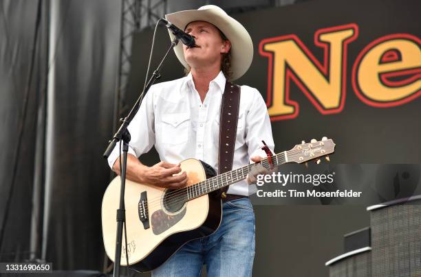 Ned LeDoux performs during the 2021 Watershed music festival at Gorge Amphitheatre on July 31, 2021 in George, Washington.