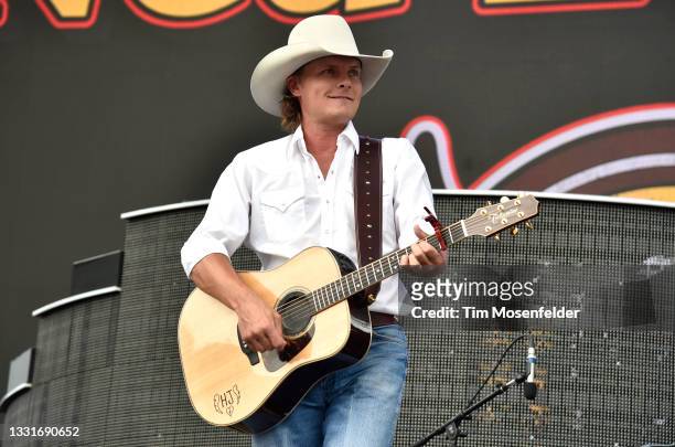 Ned LeDoux performs during the 2021 Watershed music festival at Gorge Amphitheatre on July 31, 2021 in George, Washington.
