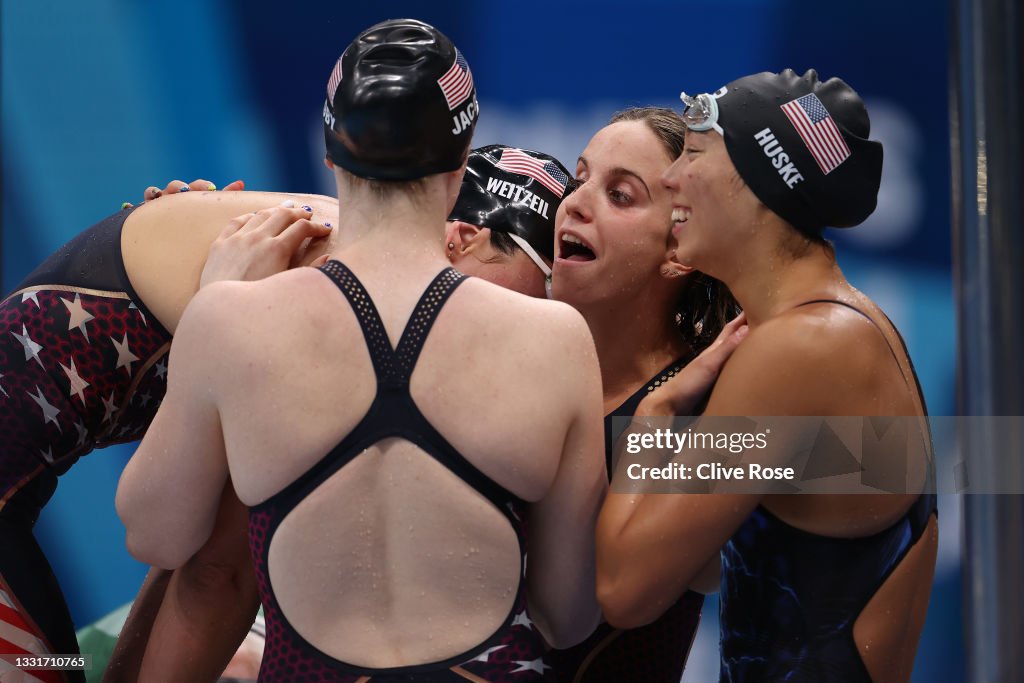 Swimming - Olympics: Day 9